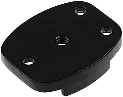 Moudoauer камера 4 дупки со рамна површинска база за монтирање CNC Tripod Adapter за GoPro Hero