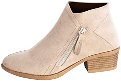 Чизми за жени паѓаат мода 2022 гроздобер велур чевли бујна потпетица се лизгаат на зашилени пети кратки чизми за возење теле