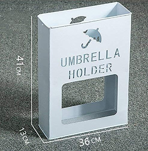 Дмониз Мал метален чадор штанд, затворен модерни чадор решетката за држач за слободни држачи за трска/стапчиња за одење/бело