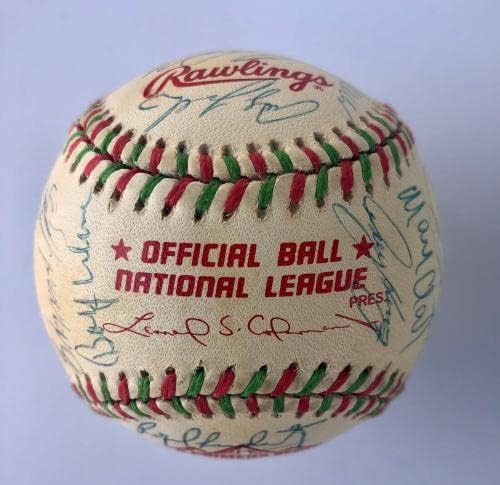 * РЕТКИ*1996 њујорк МЕТС ЛА ПРИМЕРА мексико серија тим потпишан топката 33 сигс ЈСА-Автограм Бејзбол