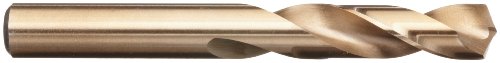 Прецизен пресврт M40CO Кобалт челик со кратка должина, бит, завршен бронзен оксид, тркалезна шипка, спирален флејта, точка за разделување