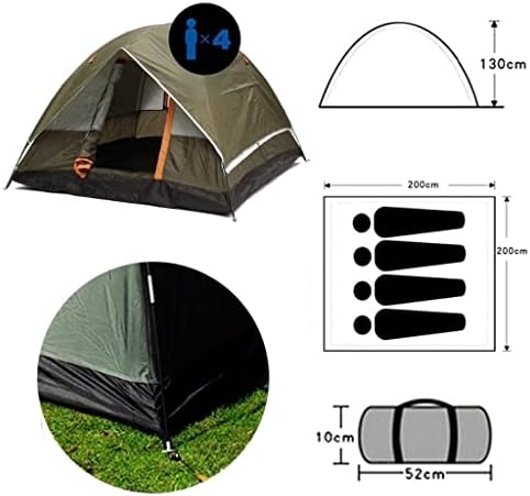 ZLXDP 3-4 лица зимски риболов шатор задебелен зимски шатор памук мраз шатор за ветерници автоматски шатор зимски риболов кампување