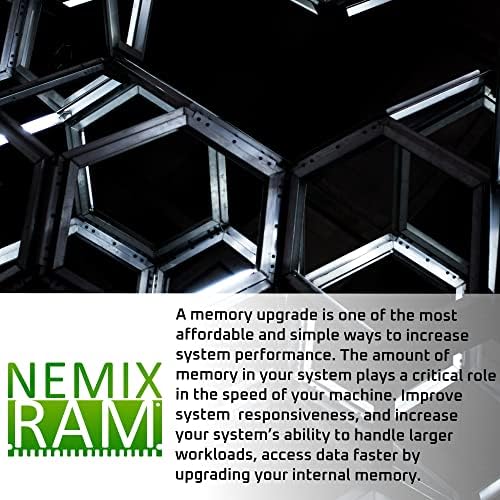 64 GB комплет 4X16GB DDR4-3200 PC4-25600 ECC SODIMM 2RX8 Надградба на меморијата од Nemix RAM