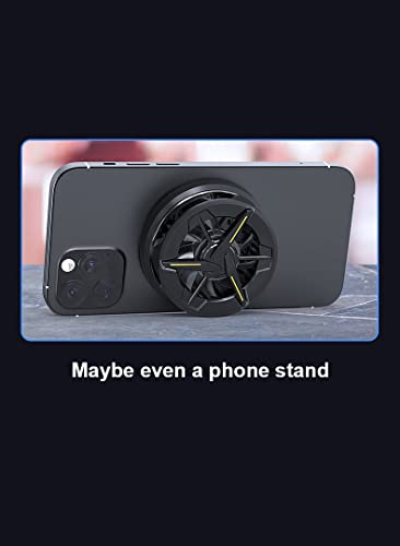 Chisouth Магнетски мобилен телефон, ладилник за ладење на полупроводници на задната страна е мал и не ја блокира раката, погодна за игри и
