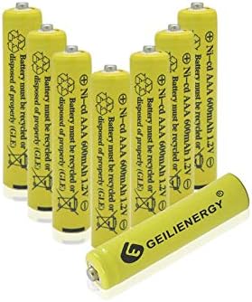 Geilienergy 2pack BT183342 BT283342 BT162342 BT262342 BT166342 BT266342 Телефонска батерија со 8 пакувања NICD AAA за полнење батерии