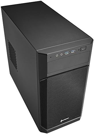 Шаркун V1000 Компјутер Случај Црна