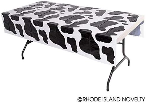 Новина на Род Ајленд 54 x 72 инчи крави дамки маса крпа