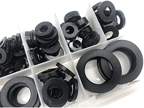 8 големини црна изолација запечатување прстен гума рамен мијалник за миење садови комплет M3 M4 M4 M6 M8 M10 M15 M20 Подобрување на