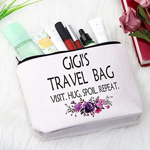 Смешни Џиџи Патент Торбичка Козметички Патување Торба Мајки Ден Подарок За Баба