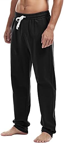 Атлетски панталони на Ејми Кули, памук, отворено дно, трчање со џемпери со џогерс со џебови со џебови со џебови со џебови