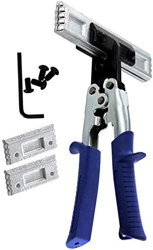 Сет на алатка за средно -западен алатка и прибор за јадење - 3 & 6 инчи директен лим за лим сет со фалсификувани сечила и рачка за удобност