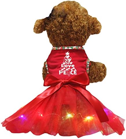 Петибела Радост Љубов Мир Божиќно Дрво Кученце Куче Фустан