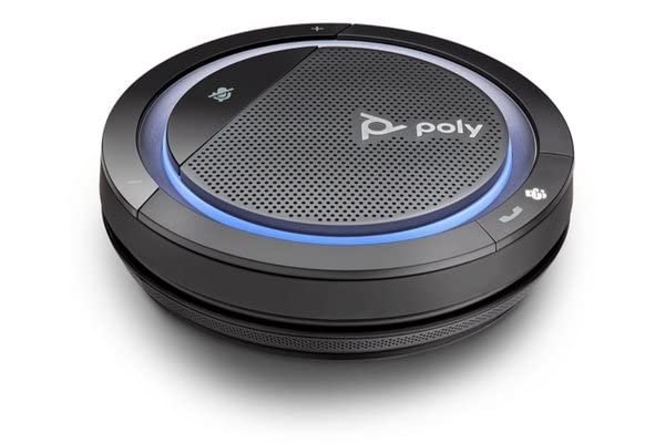 Poly Calisto 5300 Личен Bluetooth звучник - Поврзете се со компјутер/Mac преку USB -C и мобилен телефон преку Bluetooth - Работи