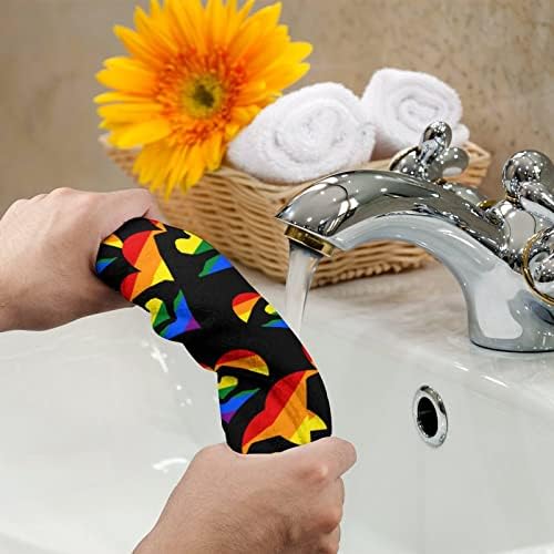 ЛГБТ виножито срце рака за лице Премиум крпи за миење крпи за миење на хотелска бања и бања