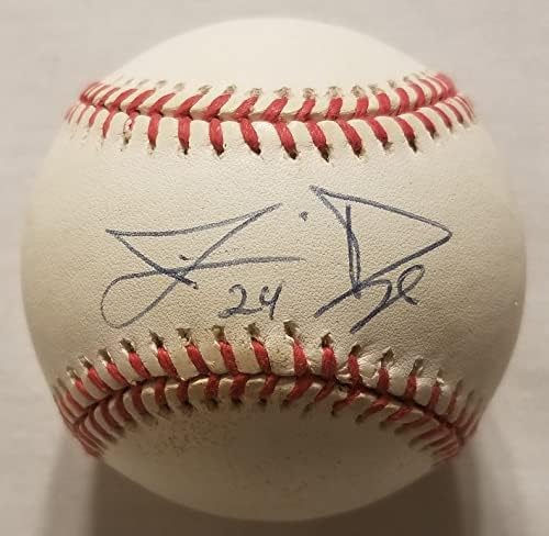 Jermaine Dye Autographed Al Baseball