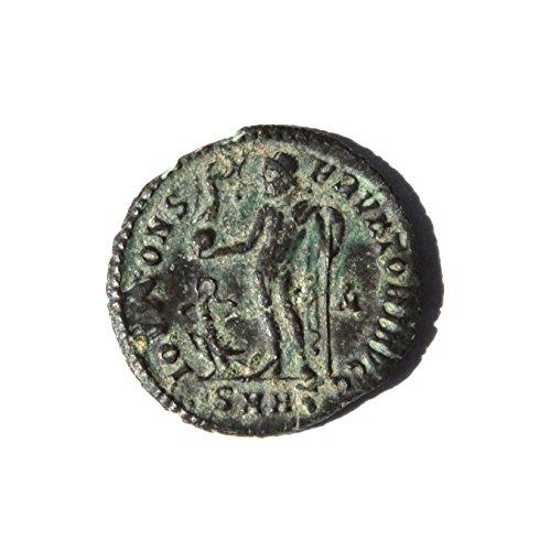 ТОА 4 Век од нашата,, Лициниј I Римски император од 308 до 324, Јупитер Држи Победа 3 Монета Многу Добро