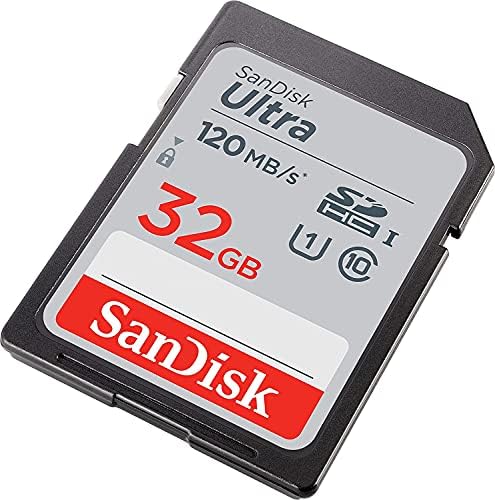 SanDisk 32 GB Класа 10 SD HC Ултра Флеш Мемориска Картичка - 5 Пакет Пакет Со Се Освен Стромболи Микрофибер Крпа За Чистење