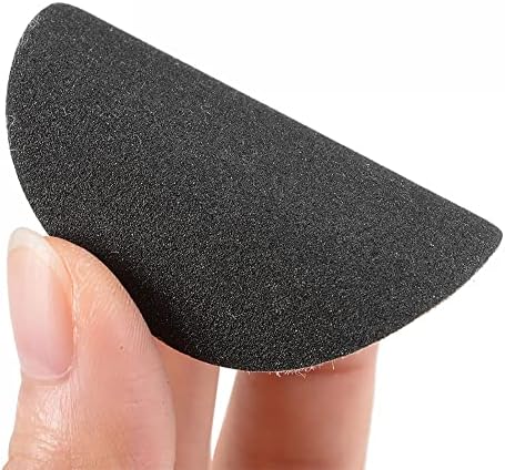 Uxcell 2-инчен диск за пескарење на кука и јамка Влатен сув силикон карбид 80 решетки 240 решетки 100 парчиња