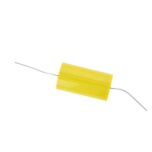 Филмски кондензатор на филмови 20UF 100V DC се сретна со полипропилен кондензатори на олово од типот на олово за аудио делител жолто