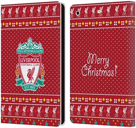 Дизајн на глава за глава официјално лиценциран Фудбалски клуб Ливерпул ирваси Фестива за Божиќна кожа на паричникот, корица за куќиште