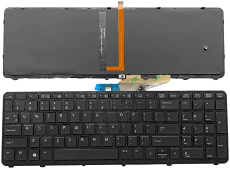 Tiugochr Лаптоп Замена На Распоредот НА САД Со Задно Осветлување без Насочување На Тастатурата ЗА HP ZBOOK 15 G1 G2 ZBOOK 17G1 G2 HSTNN-C77C 
