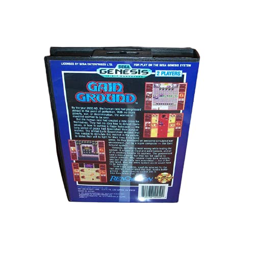Адити се здобијат со покривка на САД со кутија и прирачник за Sega Megadrive Genesis Video Game Console 16 bit MD картичка