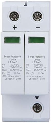 2P Surge Заштитен уред на напон на напон на напон DC DC со низок напон на напнатост Фотоволтаичен молња заштитник на уредот Арсерист Уред