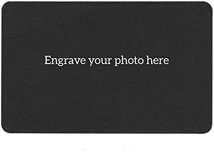 Queenberry персонализирана фотографија и/или паричник за гравура на текст, вметнете картичка