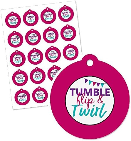 Tumble, Flip & Twirl - Гимнастика - роденденска забава или гимнастичарска забава за фаворизирање на подароци