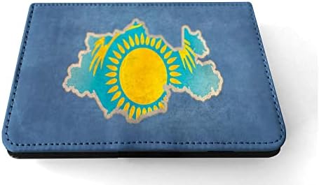 Национално Знаме НА Казахстан Превртете Го Капакот На ТАБЛЕТОТ За APPLE IPAD ВОЗДУХ / IPAD ВОЗДУХ