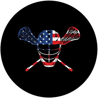 Американски спортски дизајн на знамиња за играчи Тим Лакрос Попсокети заменливи поплипки