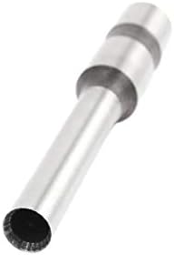 X-gree 7mm удирање диа директна дупчачка дупка удар машина шуплива хартиена вежба малку сребрен тон 75мм долг (7мм удирање диа