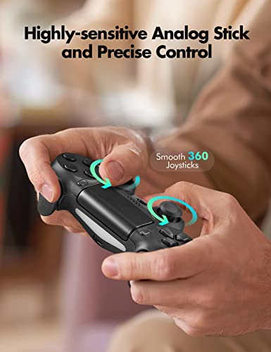 Безжичен Контролер за 4 про/Тенок, Замена за 4 Контејнер, Поддршка Мулти-платформа, Прецизна Контрола Игри На Игри Далечински Bluetooth