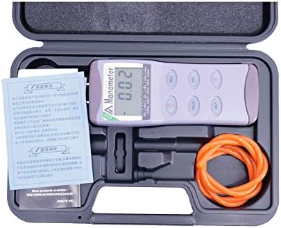 AZ8230 Дигитален диференцијален мерач на притисок преносен манометар опсег 0 ~ 30psi мерач на притисок на воздухот