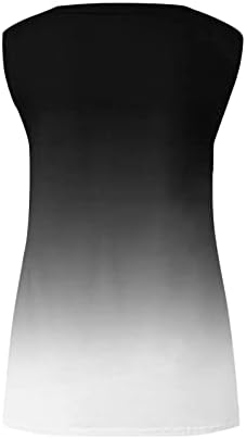 PEQAQ летен екипа на вратот на вратот на вратот за жени 2023 Трендовски обични лабави камии кошули Стилски без ракави туники блузи