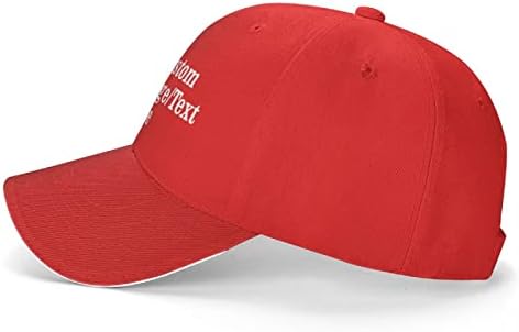 Обична капа за бејзбол ， Прилагодена капа за бејзбол за мажи и жени, додадете ја вашата фотографија, текст, лого