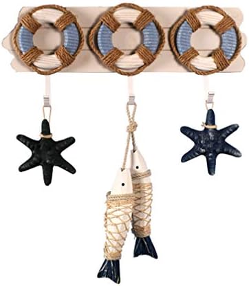 Медитерански стил на животниот прстен куки риба оптоварување со алатка за лежишта за лежишта на наутички куки доживотно палто за палто куки