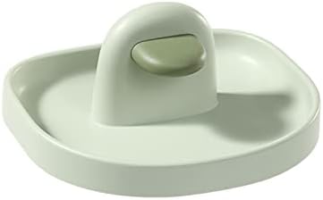 Hevirgo countertop за складирање на плочата Прекрасна тава за капаци на тенџере, лесно се чисти за кујна светло зелена