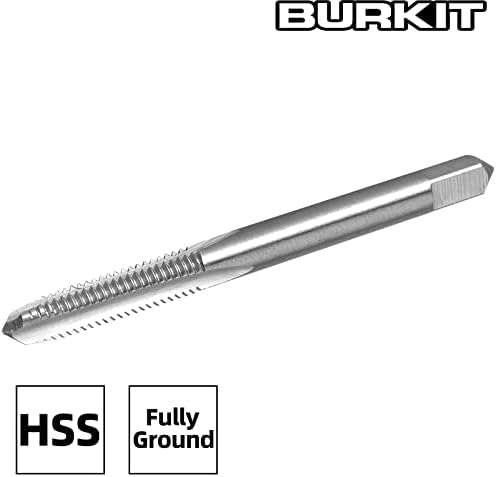 Burkit M5 X 0,5 Thread Thap Десната рака, HSS M5 x 0,5 директно флатена машина Допрена
