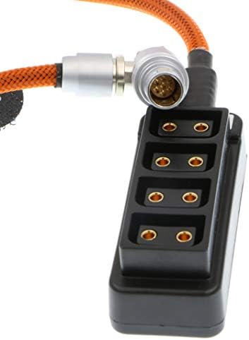 Каблите на Алвин Ext 7 Pin Машки до 4 Порта DTAP Splitter Power Cable за Arri Alexa/Mini камери се протегаат на 4 адаптер за женски