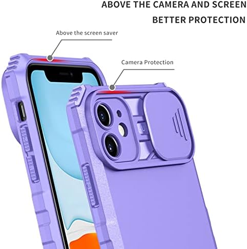 Телефонски заштитен случај силиконски случај на започнување компатибилен компатибилен со iPhone 11 Pro, [3 Stand Ways] Вертикално