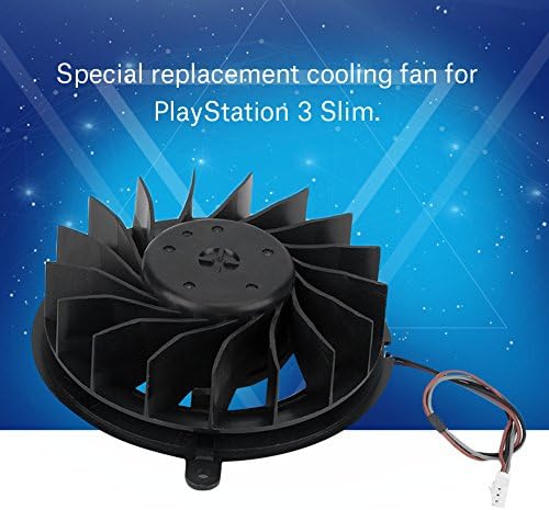 Хакеета Замена Внатрешна Ладење Вентилатор Кулер Поправка Дел Комплет, За Sony PlayStation 3 PS3 Тенок