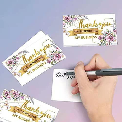 Ултехново Забелешка Картички Деца Ви Благодариме картички 50 парчиња Ви Благодариме Картички ви Благодариме за Поддршка На Мојот Бизнис Честитки