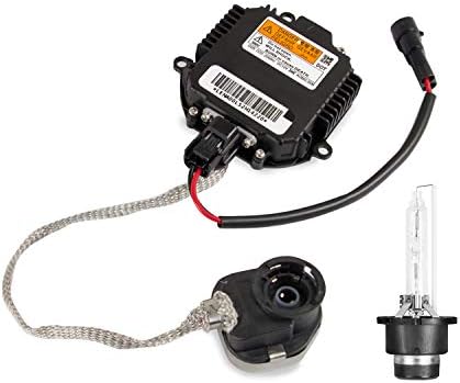 RANSOTO Xenon HID Ballast Headlight Control Unit with Igniter & D2S Bulb Compatible with Nissan Altima Maxima Murano 350Z 370Z GTR Infiniti