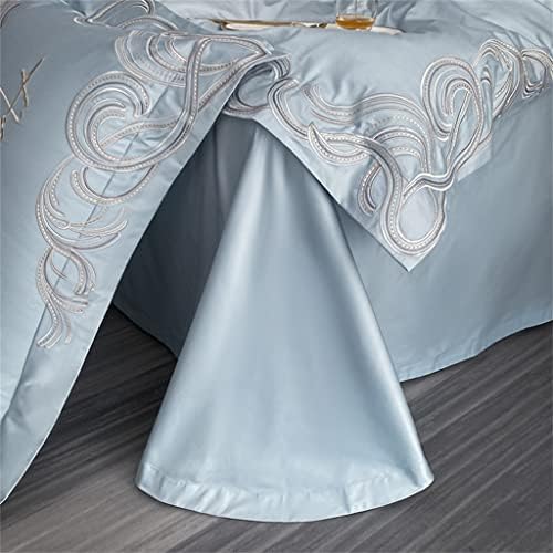 N/A 1000TC Везено постелнина постави ватенка/надолу удобност Поставете кревети за поставени листови за перници