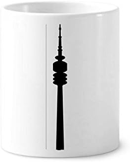 Германија Берлинер Фернсехтурм обележје на четка за заби држач за пенкало кригла керамички штанд -молив чаша
