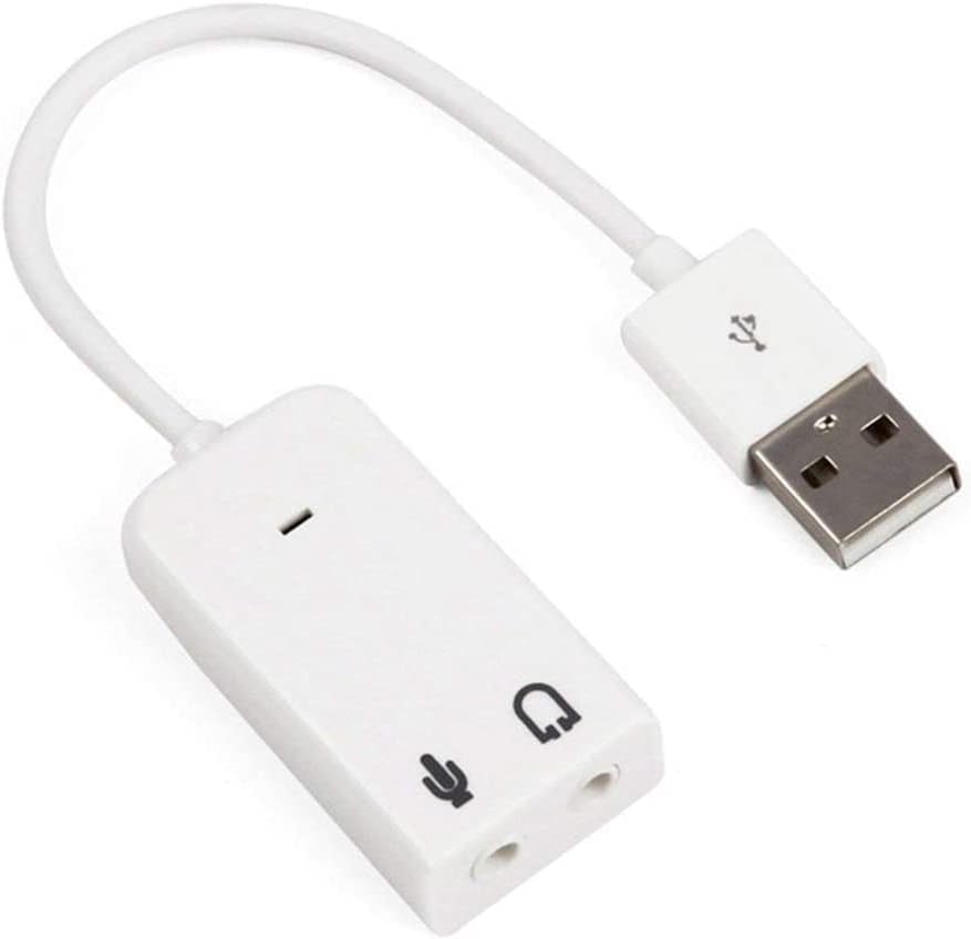 Надворешен USB Звучна Картичка 3D Виртуелен 7.1 Канал Аудио Звук Картичка Адаптер Приклучок &засилувач; Игра ЗА Компјутер Десктоп Лаптоп