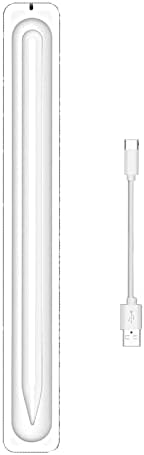 Докур за безжичен полнач со USB кабел компатибилен за 2 -та генерација на Apple Pencil, штанд за полнење со магнетски молив за iPad