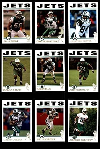 2004 Topps New York Jets скоро комплетен тим постави etsујорк etsетс НМ/МТ авиони