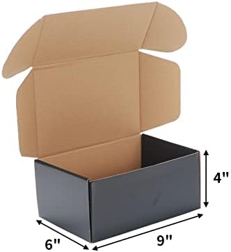 12х9х4 Црни Кутии За Испорака Пакет со 9х6х4 Кутии За Испорака